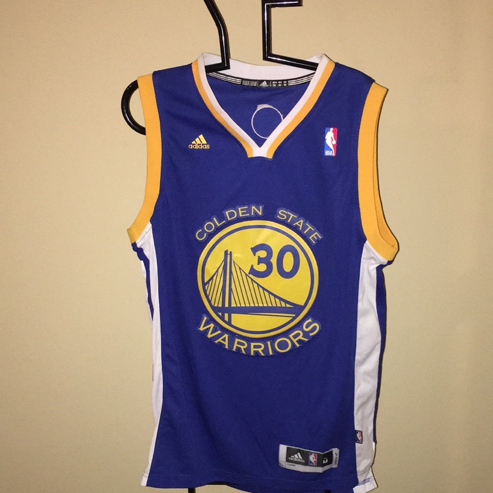 Adidas Curry Warriors Swingman Jersey. Size M NWOT